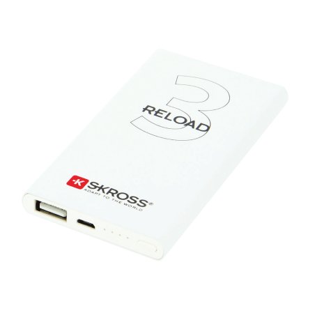 Skross RELOAD 3 Lithium 3500 mAh Rouge, Blanc