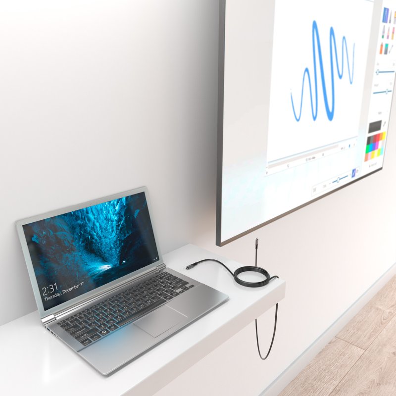 CABLE AISENS USB-C 3.2 GEN1 ALUMINIO 5GBPS 4K@60HZ