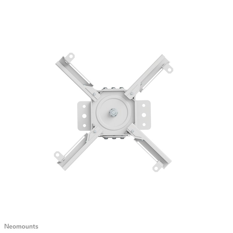 Neomounts CL25-540WH1 Support de plafond pour vidéoprojecteur - h60.5-90.5 cm - installation facile - orientable