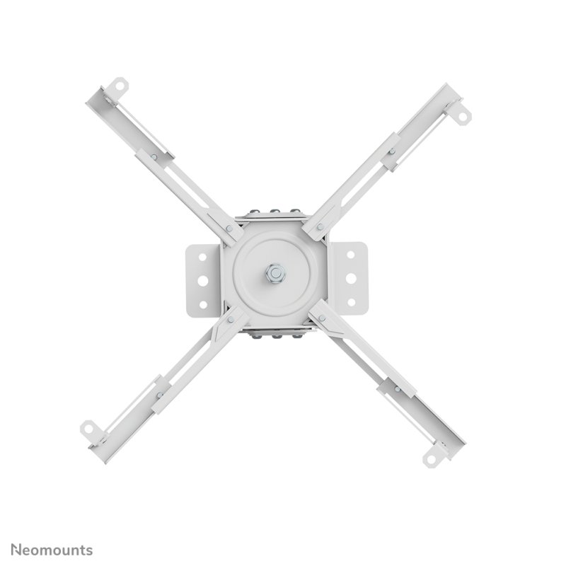 Neomounts CL25-540WH1 Support de plafond pour vidéoprojecteur - h60.5-90.5 cm - installation facile - orientable