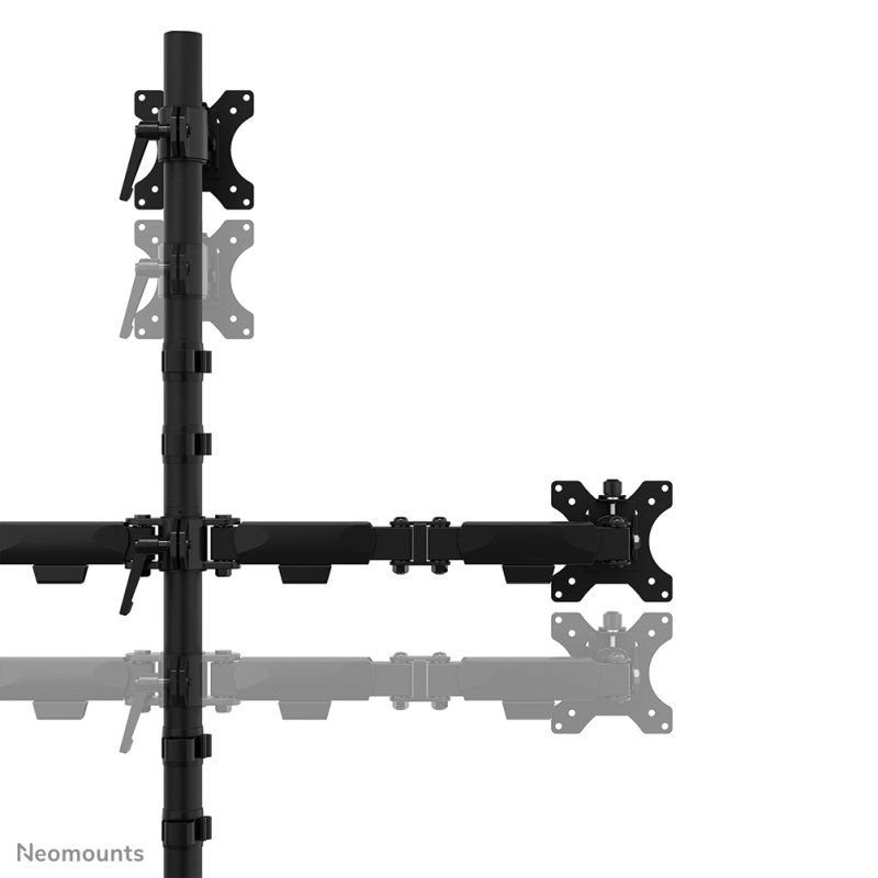 Neomounts DS45-600BL2-1 Support de moniteur triple 10-32"