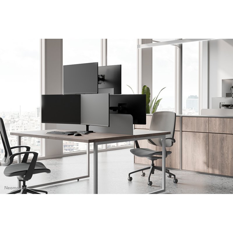Neomounts DS45-600BL2-1 Triple monitor s