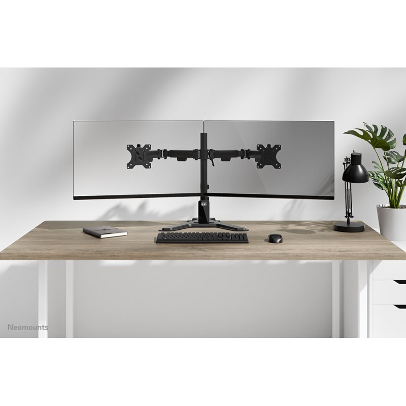 Neomounts DS45-600BL2 Support de moniteur double 10-32"