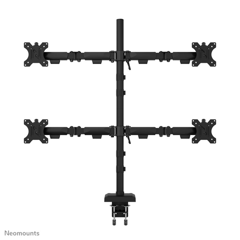 Neomounts DS60-600BL2-2 Quadruple monitor arm 10-32"