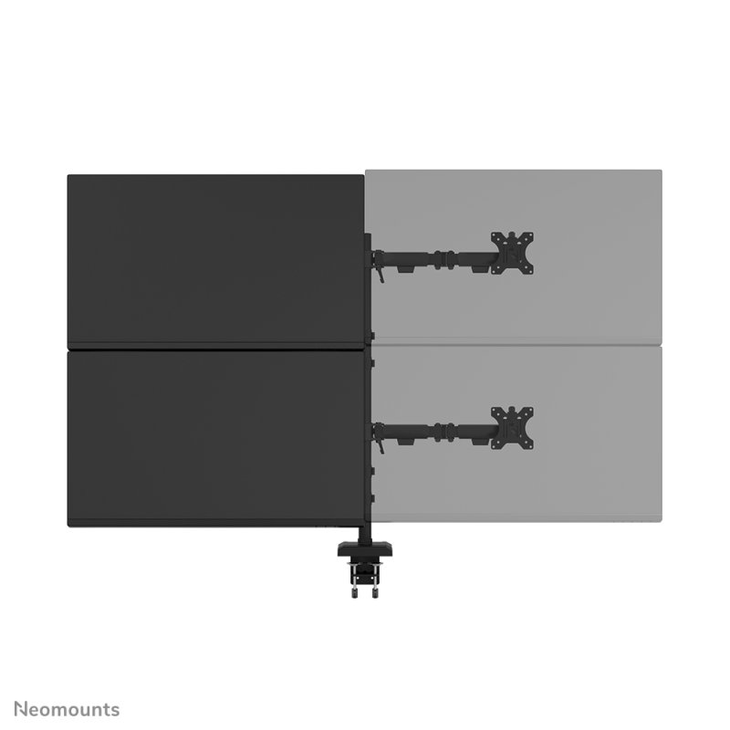 Neomounts DS60-600BL2-2 Quadruple monitor arm 10-32"