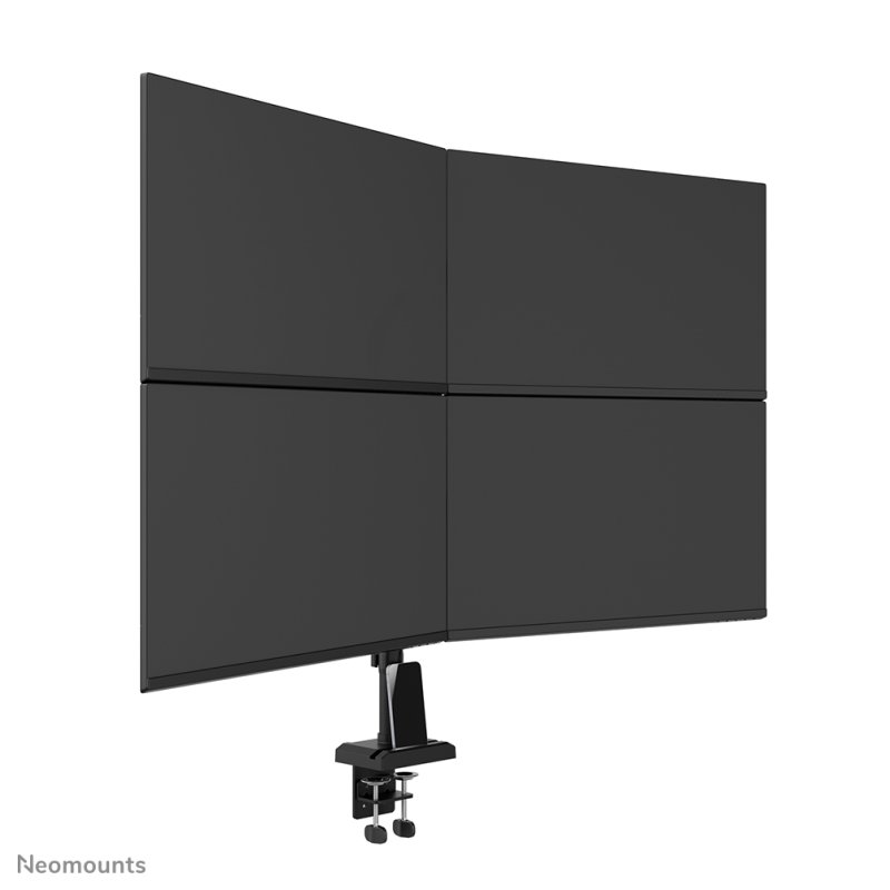 Neomounts DS60-600BL2-2 Quadruple monitor arm 10-32"