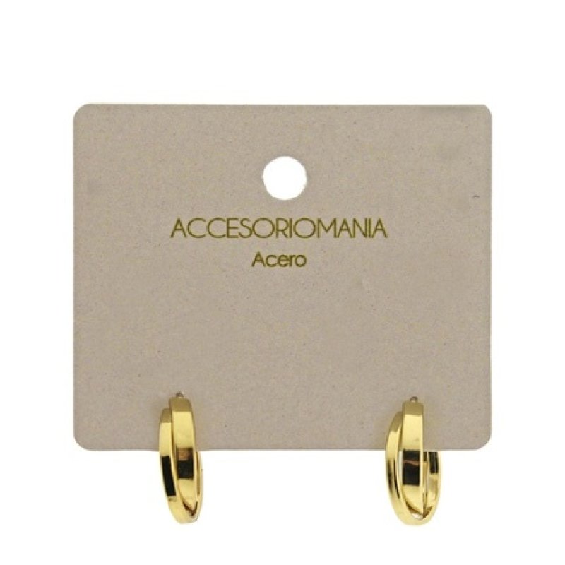 Accesoriomania Steel Earrings Model 22