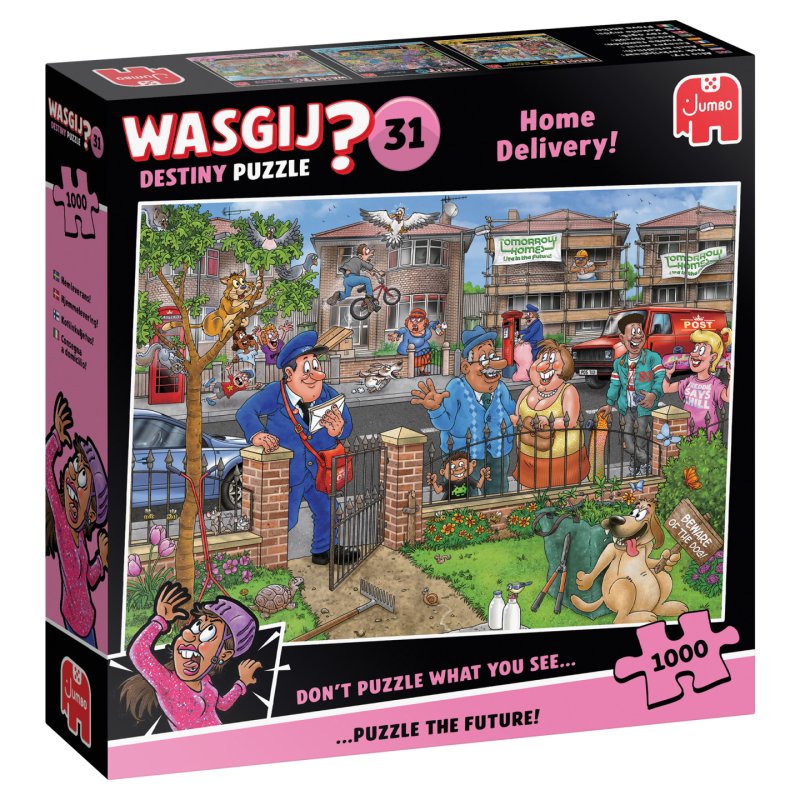 Wasgij: Destiny 31 - Home Delivery! (1000 pieces) (1110100805)