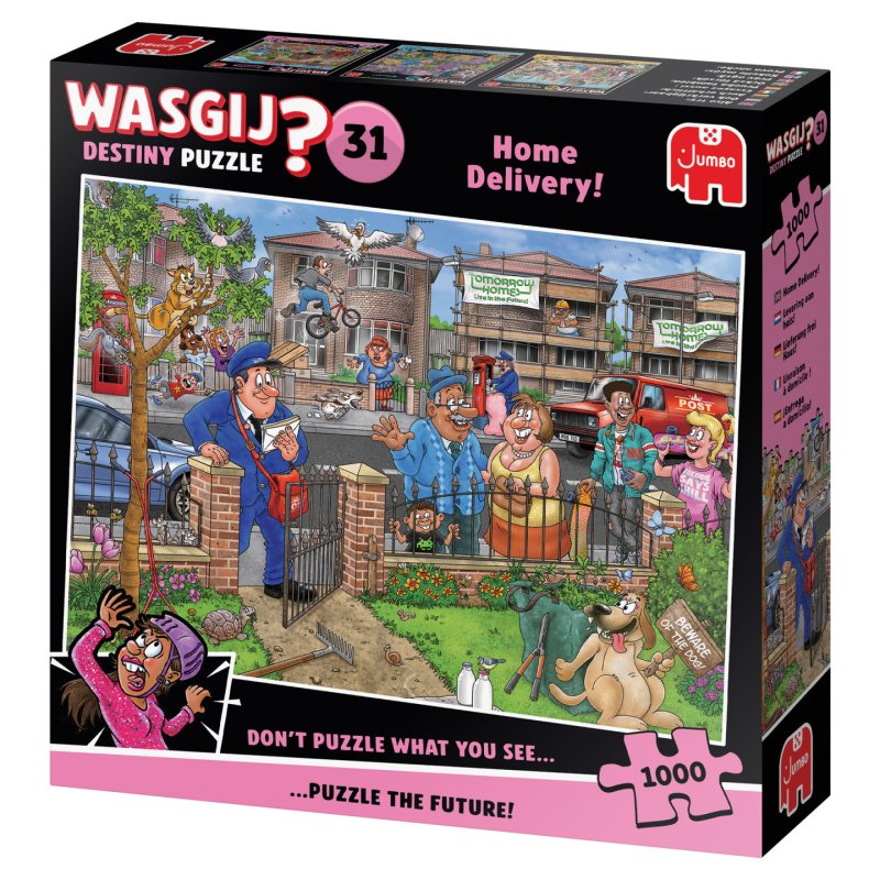 Wasgij Destiny 31 - Home Delivery! (1000 pieces)