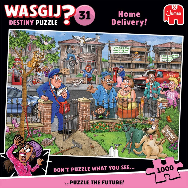 Wasgij: Destiny 31 - Home Delivery! (1000 pieces) (1110100805)