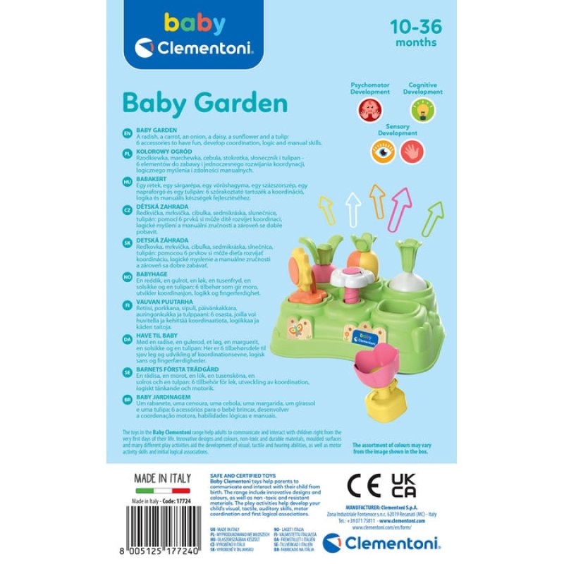 Clementoni - Baby Garden, Soft (I-19504)