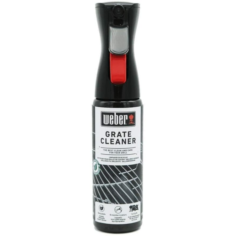 Weber 17875 Grill Grate Cleaner, 300 Ml, Mist Spray, Dissolves Grease And Food Residue