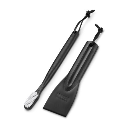 Weber 6202 Gas Grill Cleaning Set - Brush and Cleaning Spatula