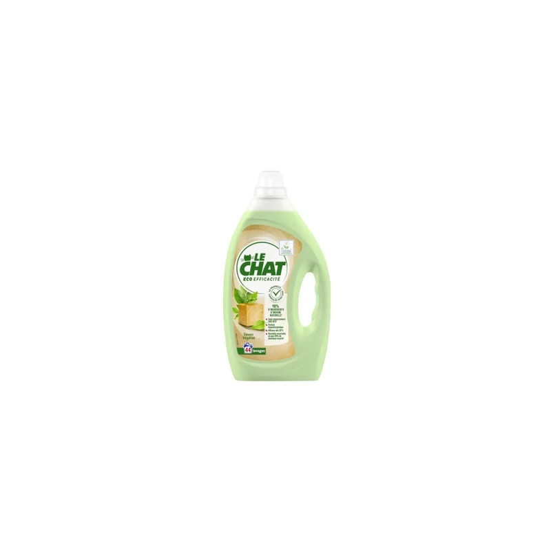 Le Chat Liquid Detergent Ecoefficiency Vegetable Soap 44 Washes 189l