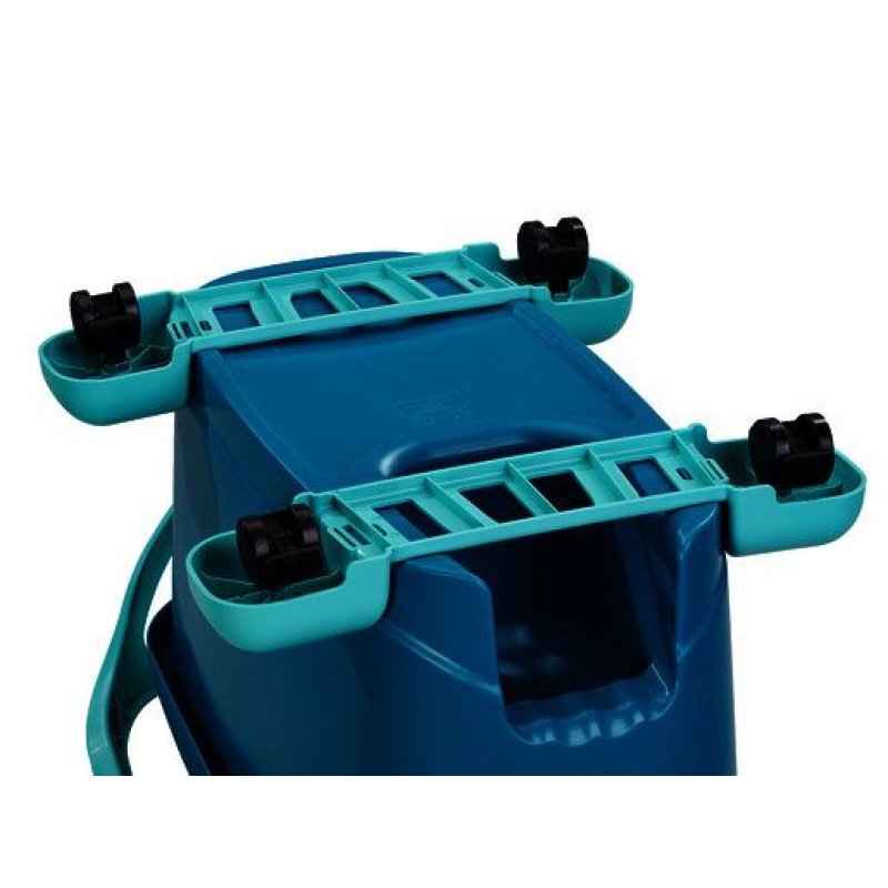 Leifheit Clean Twist Ergo Trolley For Back-Friendly Floor Cleaning, Pushing