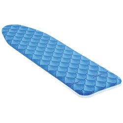 Leifheit 71602 ironing board cover Ironing board padded top cover Cotton, Polyester, Polyurethane Blue