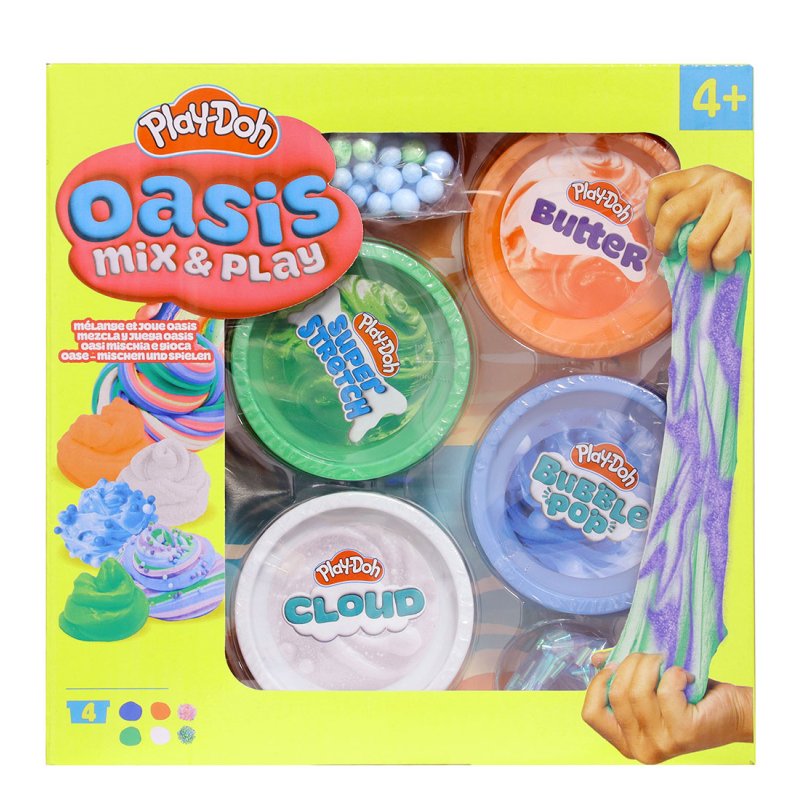 Play-Doh - Oasis Mix & Play 4 pack (334-240417)
