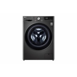 LG F6WV710P2S washing machine Front-load 10.5 kg 1560 RPM Black, Stainless steel