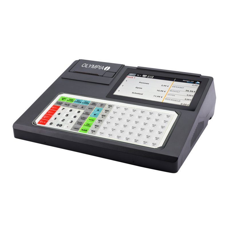 OLYMPIA Registrierkasse K200 Plus schwarz