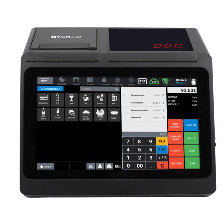Olympia T110 caisse enregistreuse Thermique directe 100000 PLU LED