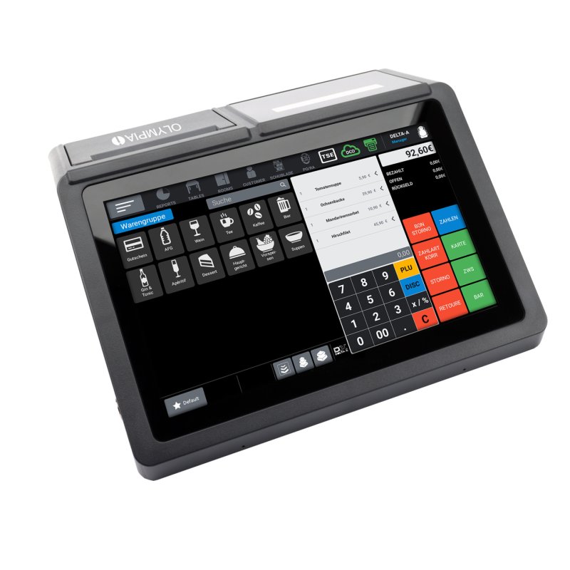 Olympia T110 caisse enregistreuse Thermique directe 100000 PLU LED