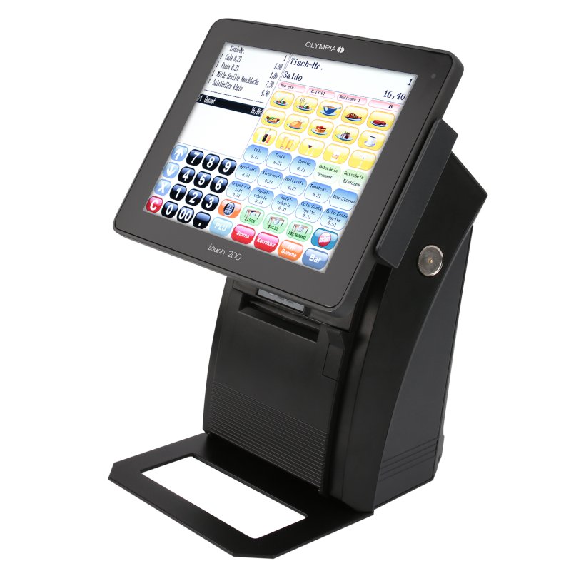 Olympia Touch 200 TSE All-in-One 24.6 cm (9.7") Touchscreen Black