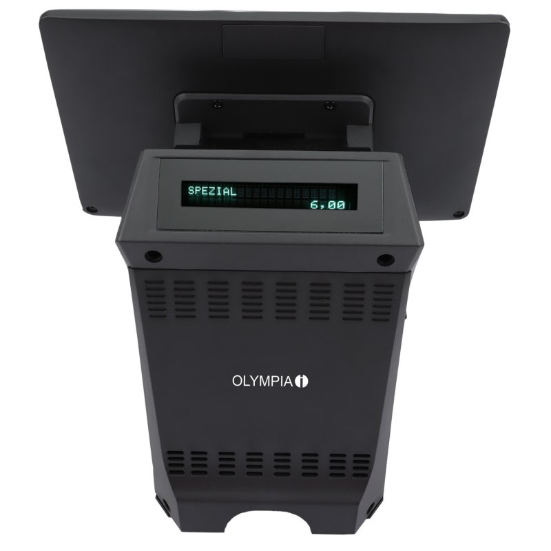 Olympia Registrierkasse T215DK Display schwarz