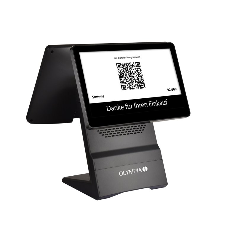 Olympia T400DK Tout-en-un 39,6 cm (15.6") Écran tactile Noir