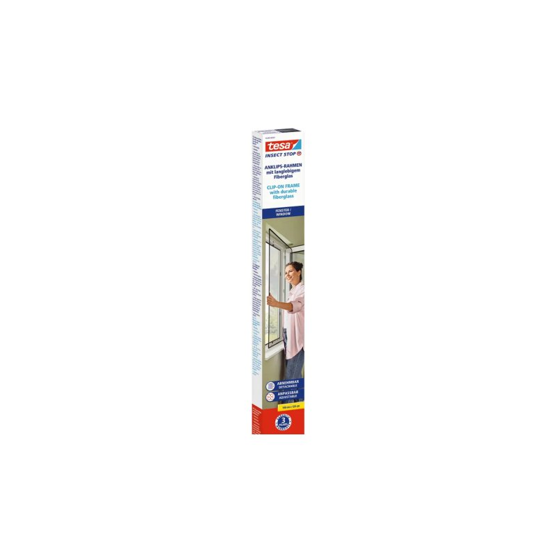 TESA 55360-00000-00 mosquito net Window Anthracite