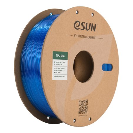 eSUN TPU-95A Thermoplastic polyurethane (TPU) Blue 1 kg