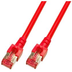 EFB Elektronik 3m Cat6 S/FTP networking cable Red