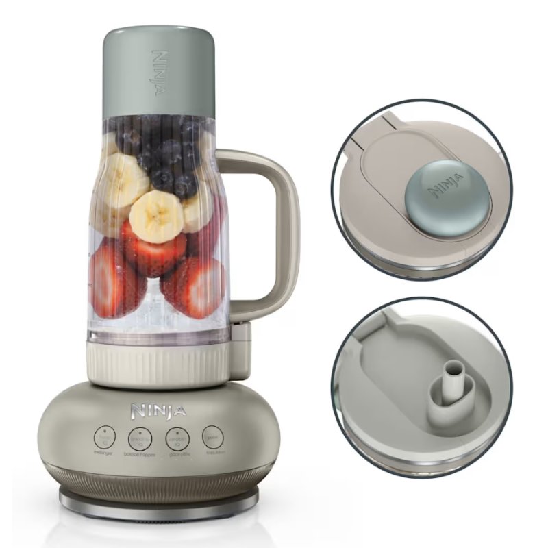 Ninja DB351EUST blender 0.71 L Tabletop blender 1100 W Stone colour
