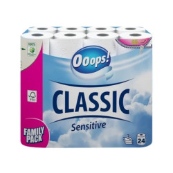 Ooops Ooops Toilet Paper 3 Layers 24 Rolls 125 Sheets