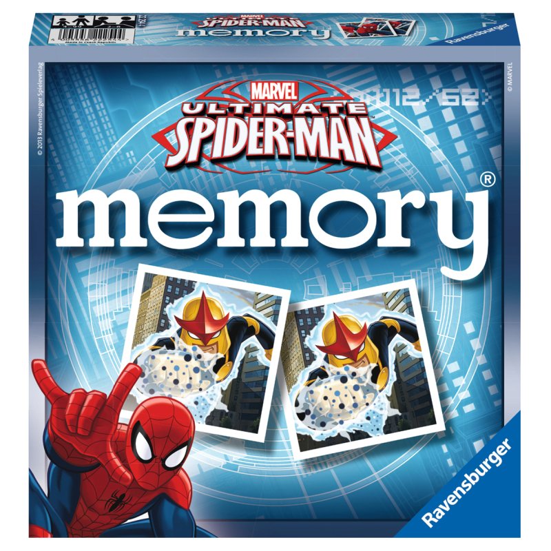 Marvel Ultimate Spiderman memory card game