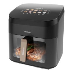 Cecotec Cecofry&Grill Smokin' 8500 Unique 8,5 L 2200 W Friteuse d’air chaud Noir, Marron