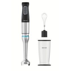 Cecotec 03972 blender Mélangeur par immersion 1500 W Noir, Acier inoxydable