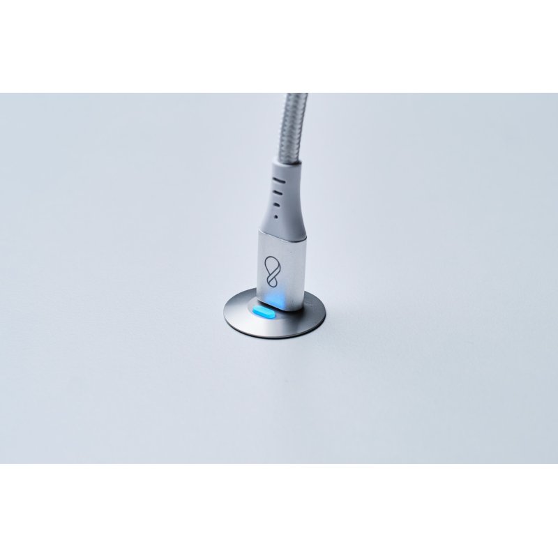 BACHMANN Ochno Socle LED Alu 1m argent L1,0m