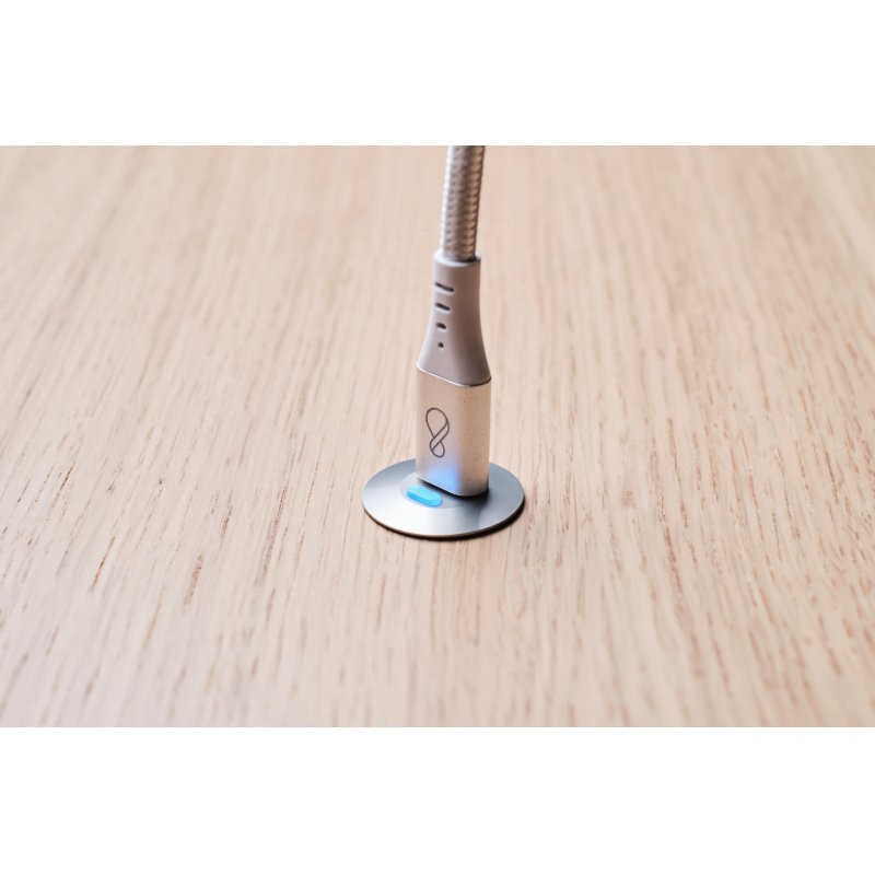 BACHMANN Ochno Socle LED Alu 1m argent L1,0m