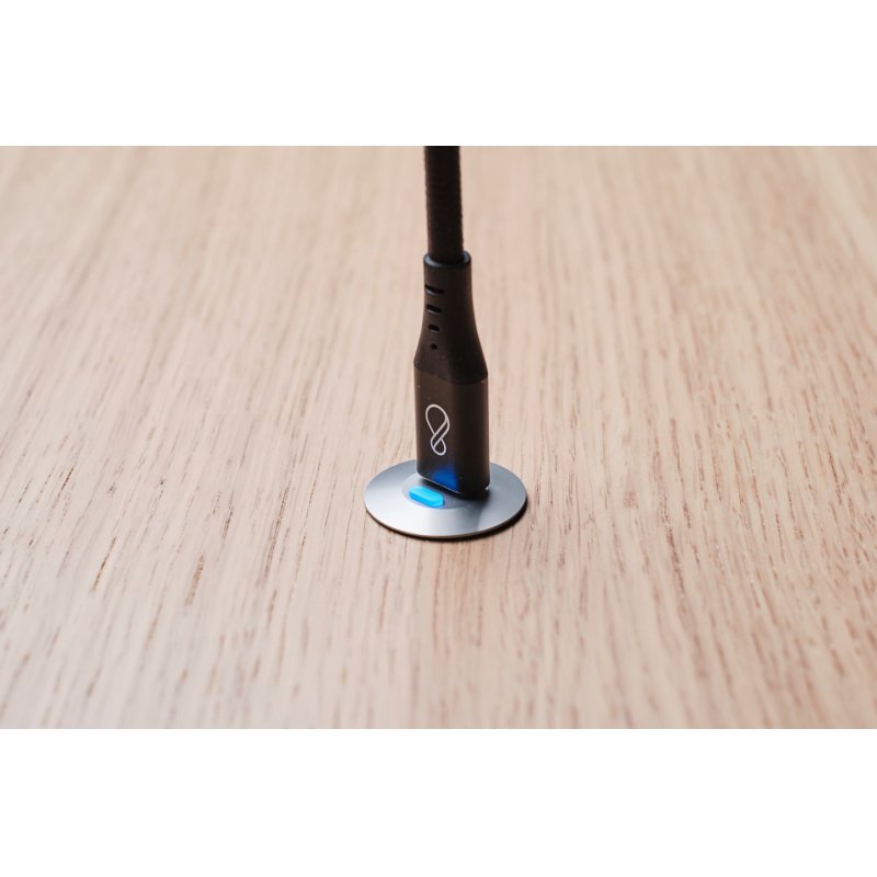 BACHMANN Ochno Socle LED Alu 1m argent L1,0m