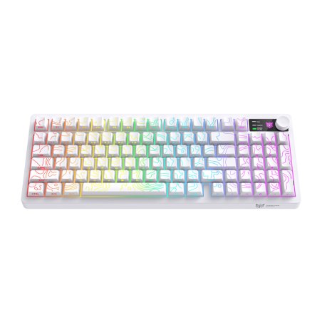 Onikuma MT902 Gaming Keyboard (White)