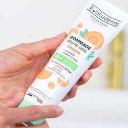 Evoluderm Carrot Radiance Scrub 150ml 96% Natural Origin