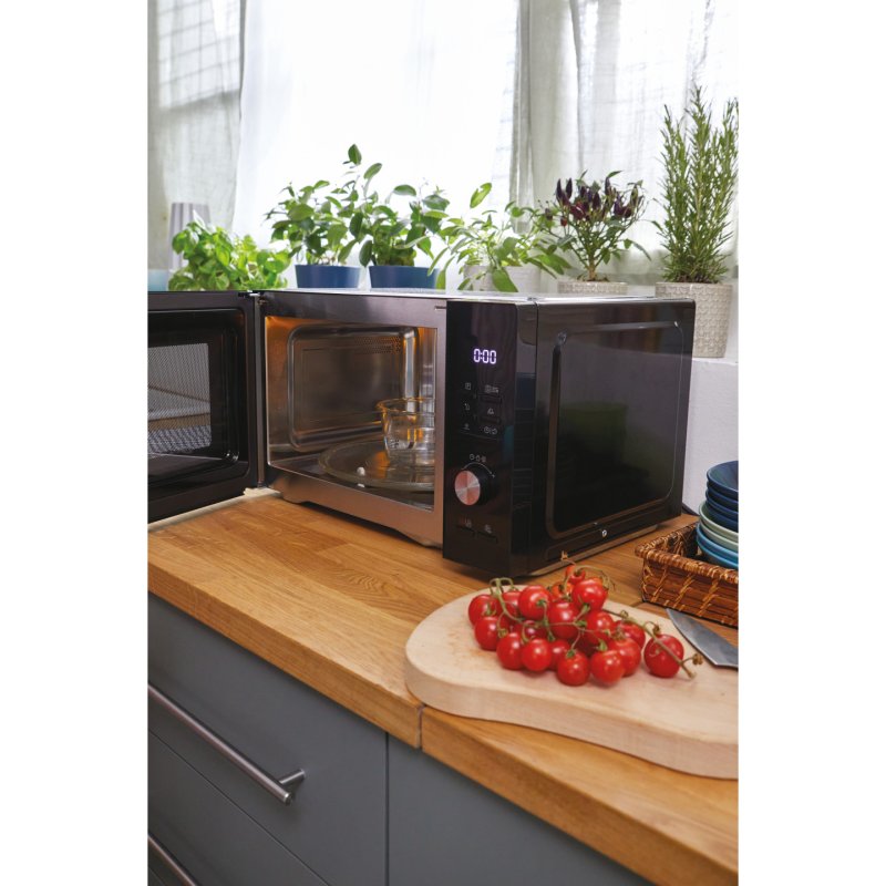 Candy ESSENZA CMCA29EDLB/ST Acier inoxydable Micro-onde combiné Comptoir 29 L 1000 W