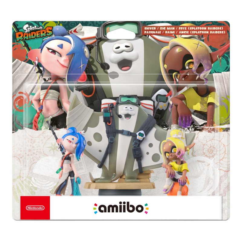 Nintendo amiibo Mako / Mantaro / Muri (Splatoon Raiders)
