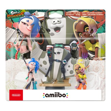Nintendo Amiibo Shiver, Big Man, Frye (Splatoon Raiders) Interactive gaming figure