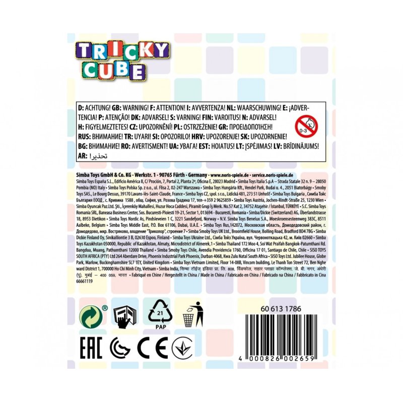 Noris Tricky Cube Rubik's cube