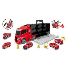Contruck - Truck with rescue vehicles and signs, fire (534654)