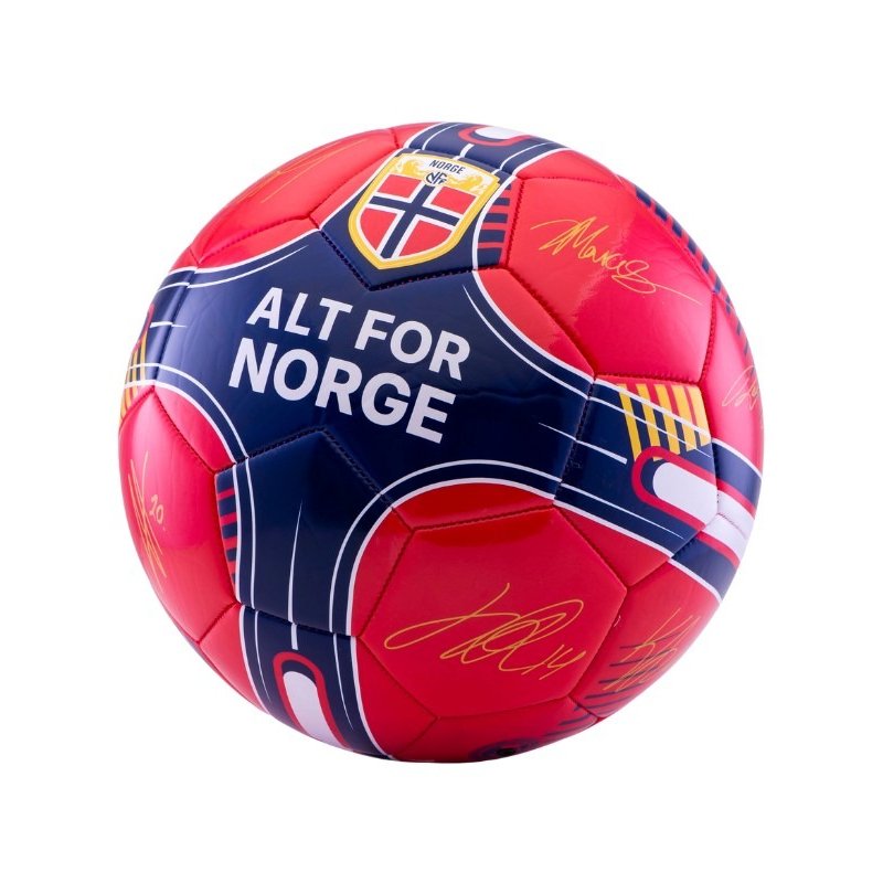 NFF - Fotball Rød - Size 5 (8014941)