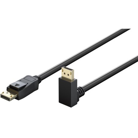 Goobay 77056 DisplayPort cable 1 m Black