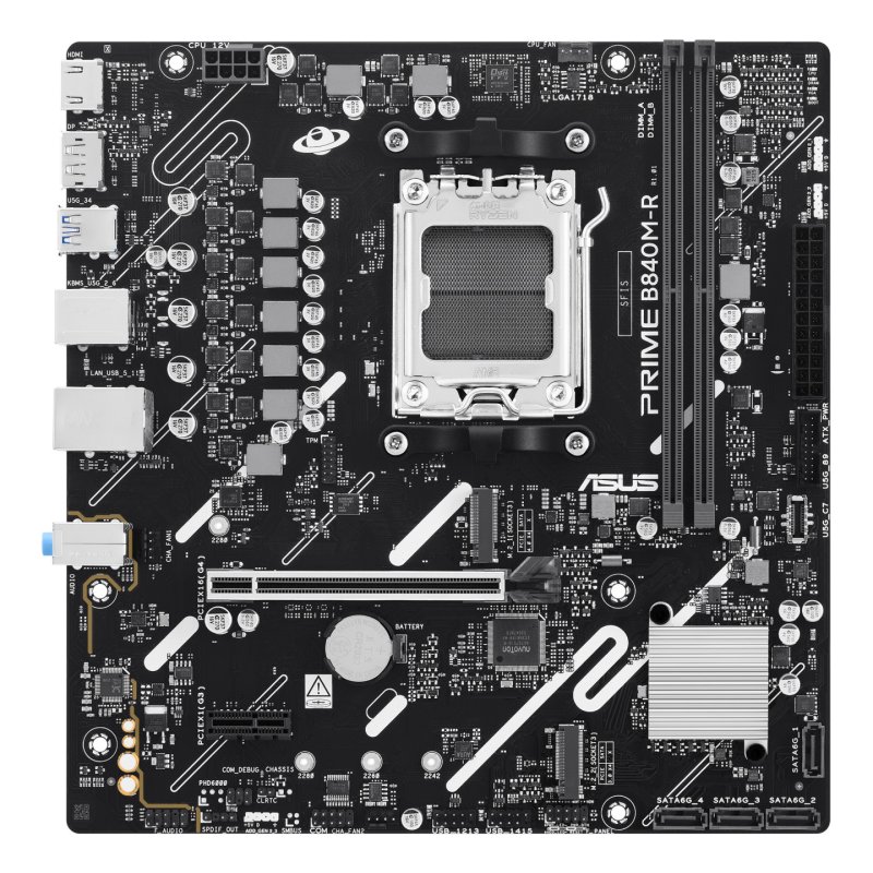ASUS PRIME B840M-R AMD B840 Emplacement AM5 micro ATX