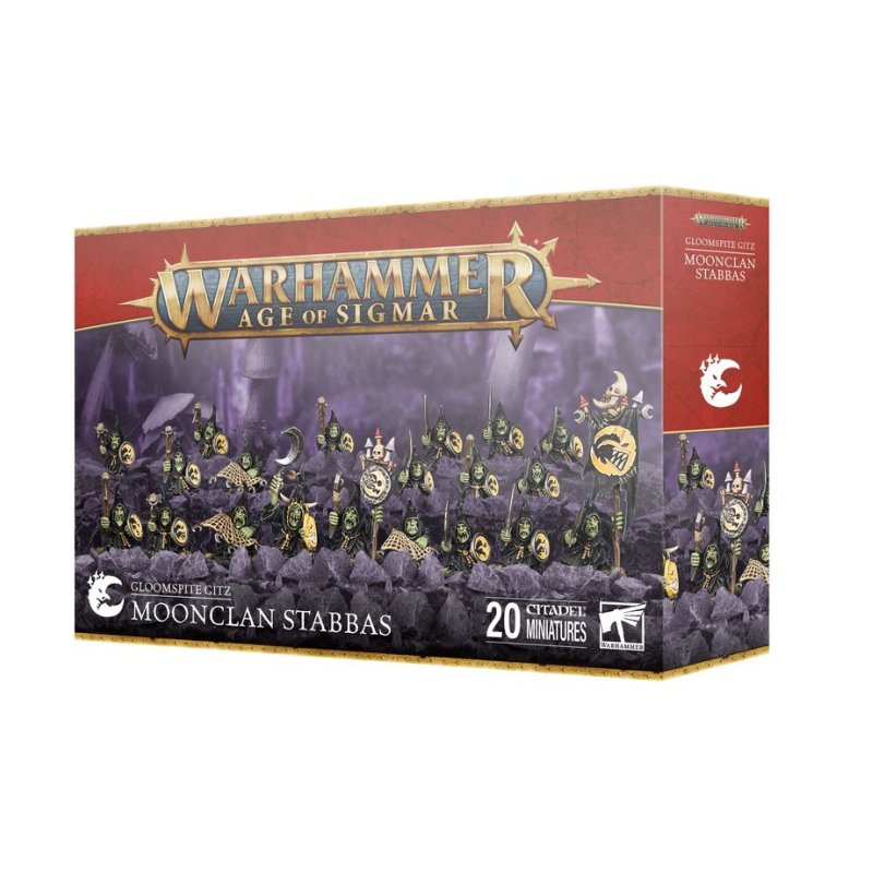 Warhammer Age Of Sigmar - Gloomspite Gitz - Moonclan Stabbas